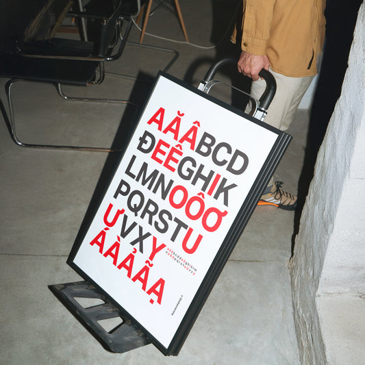 Vietnamese Alphabet - Poster