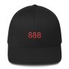 Structured Twill Cap: 888 Fortune –  (3D Puff Embroidery)